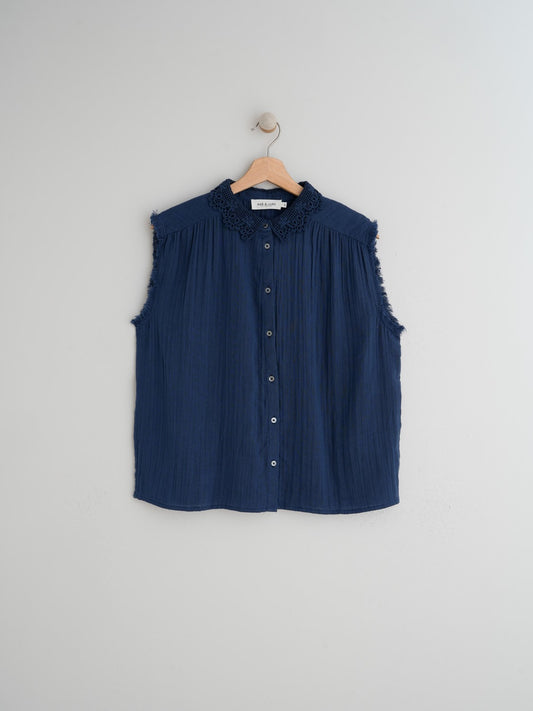 LORE FRAYED SHIRT