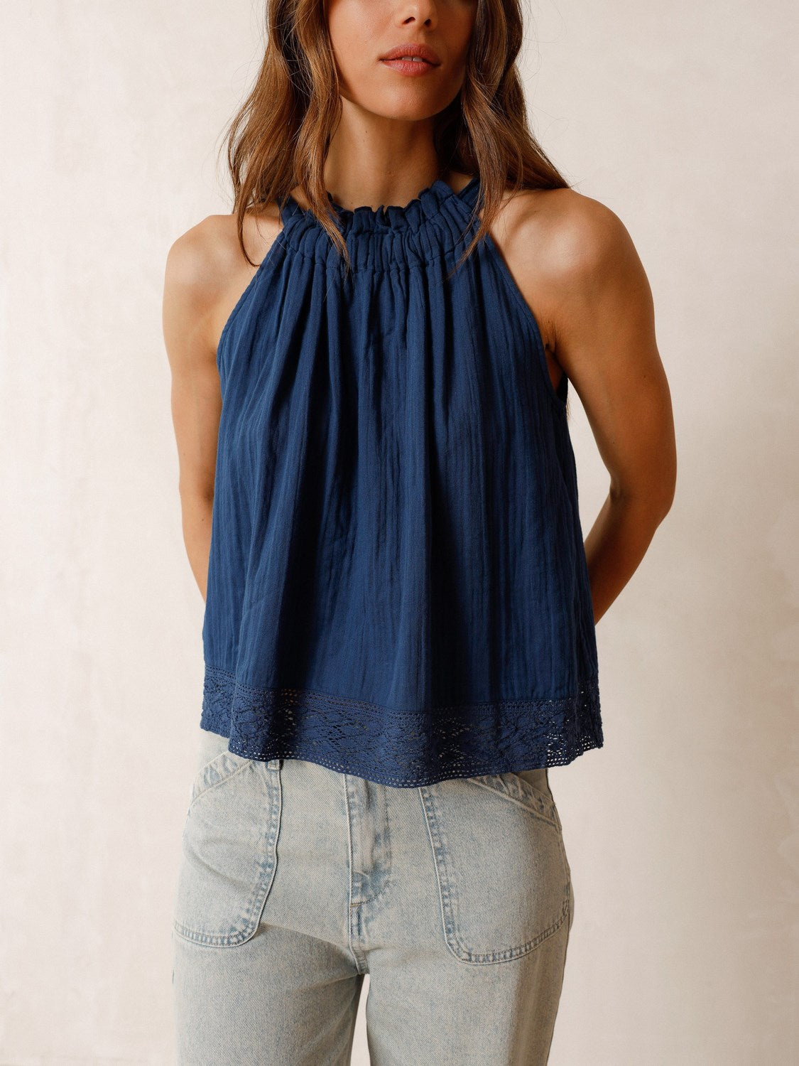 TOP CUELLO HALTER