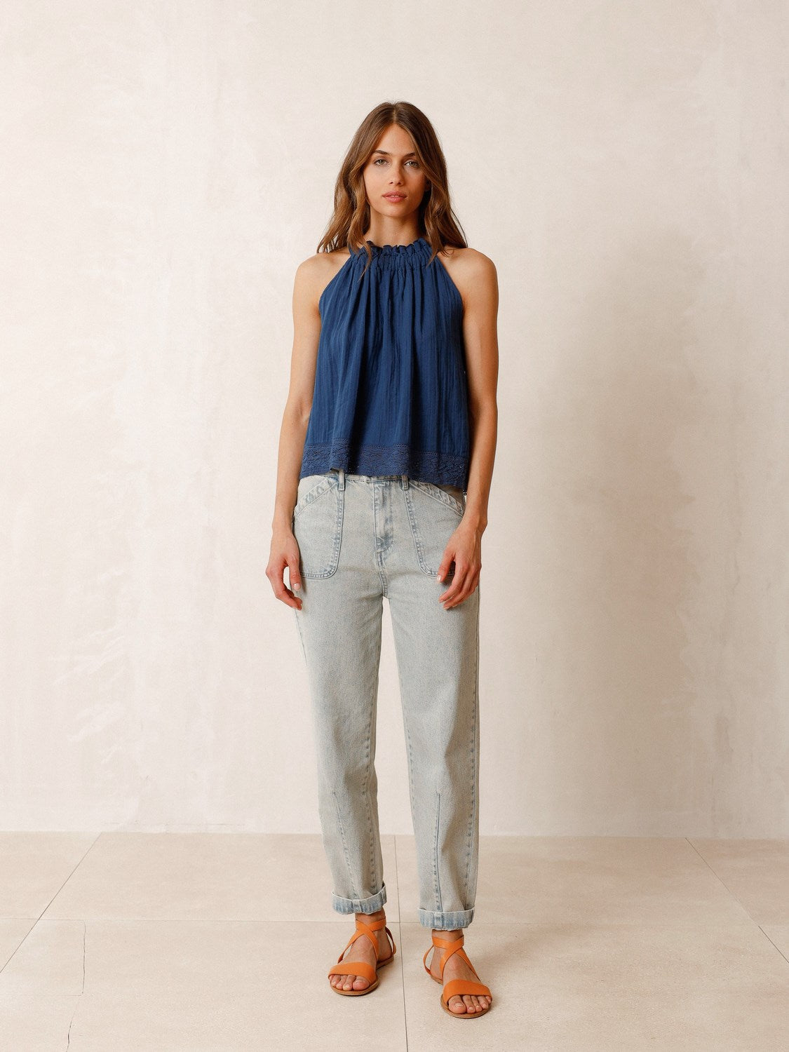 TOP CUELLO HALTER
