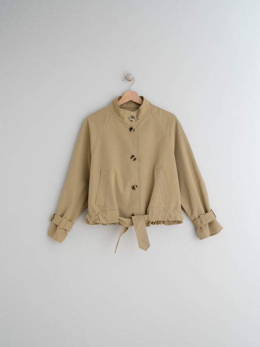 BOMBER JACKET WITH LACE UP