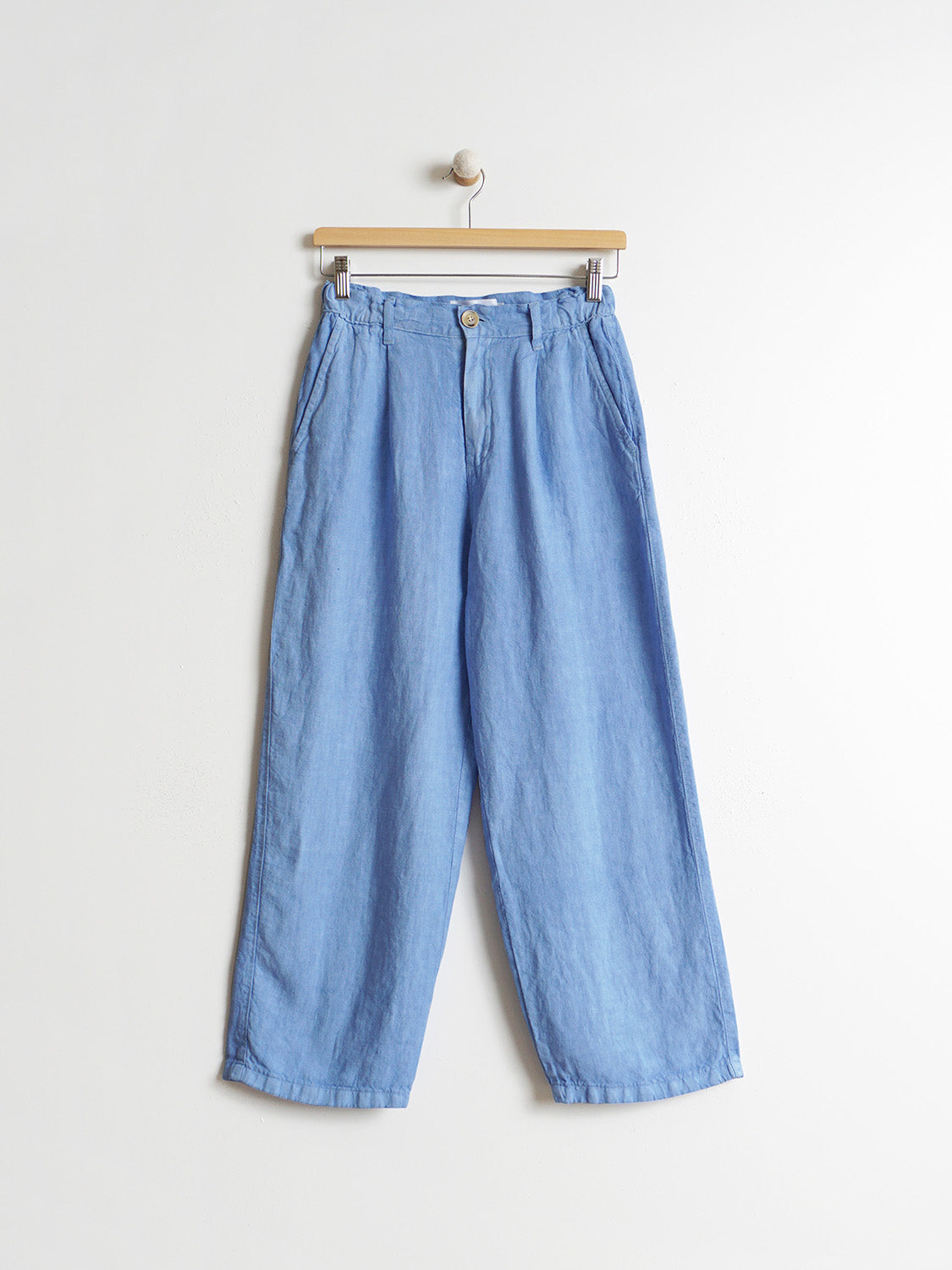 PANTALÓN CROP LINO