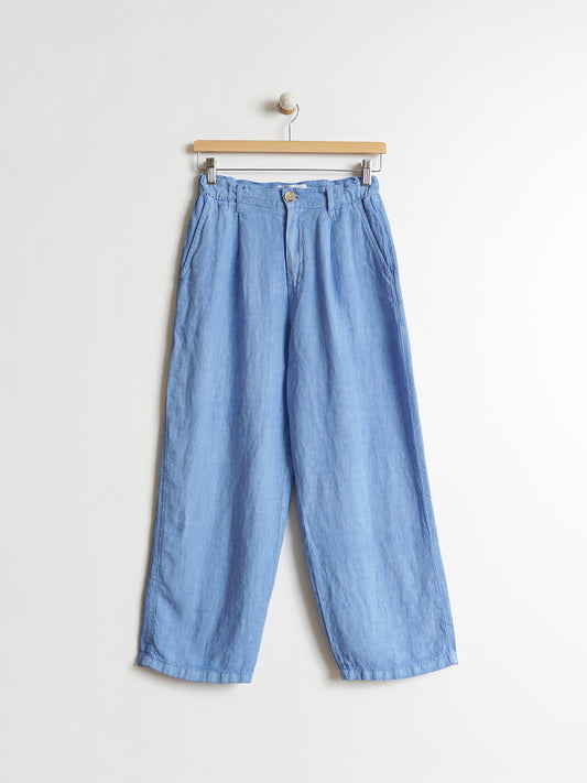 PANTALÓN CROP LINO