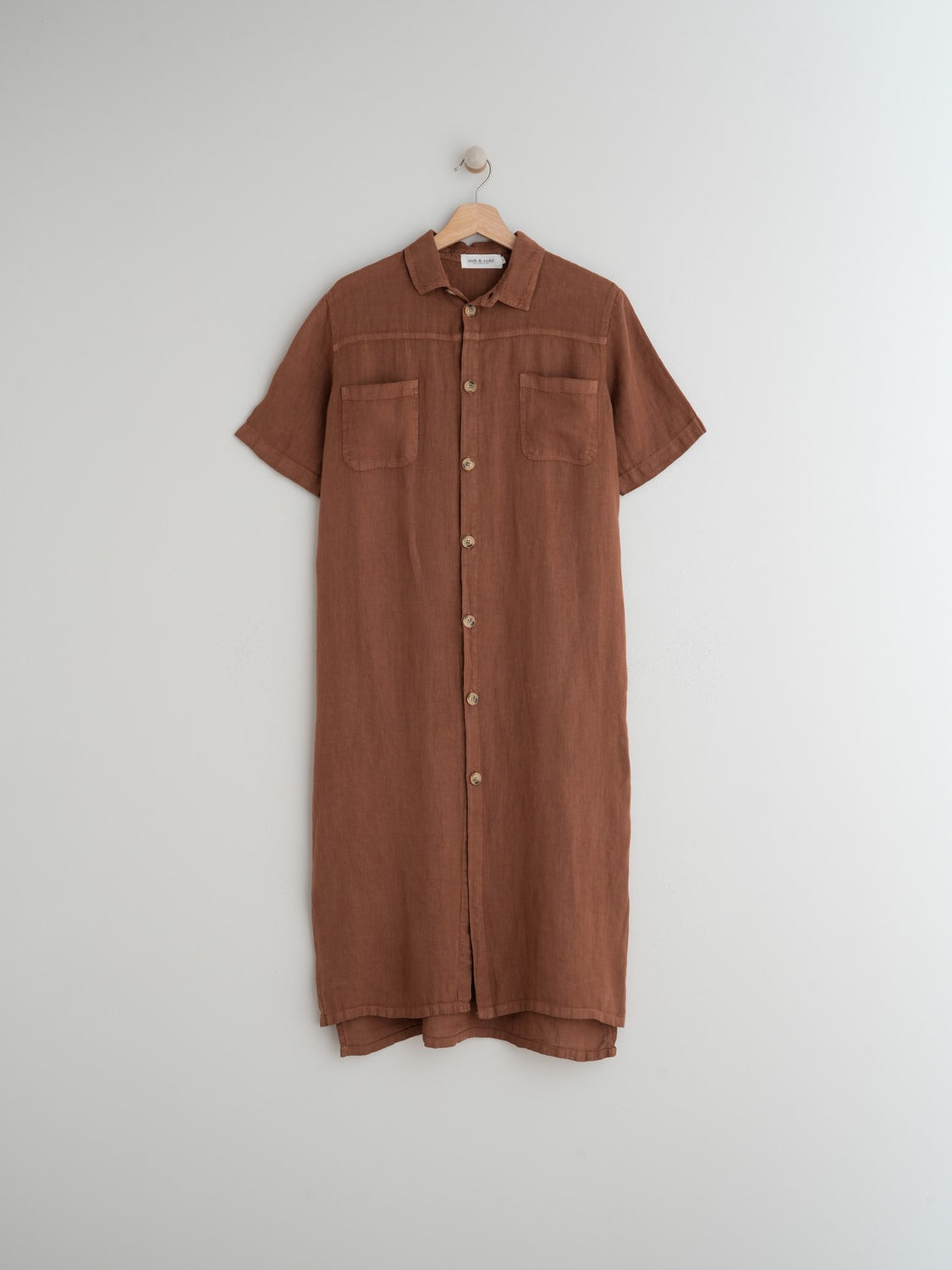 VESTIDO CAMISERO LINO
