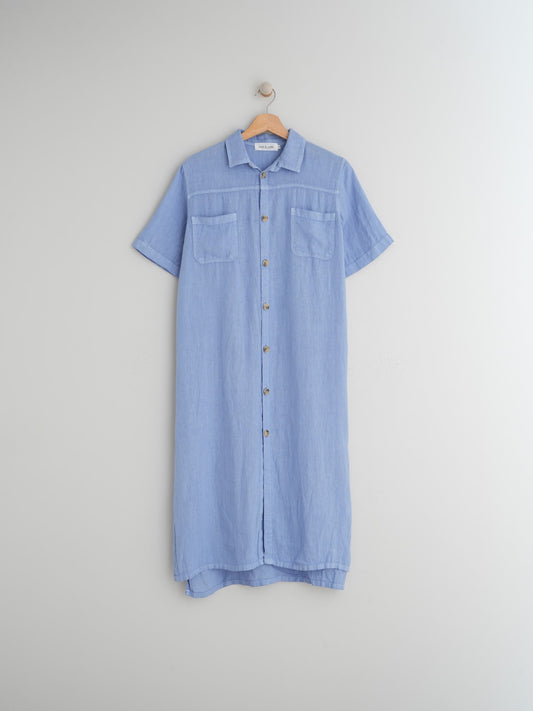 VESTIDO CAMISERO LINO