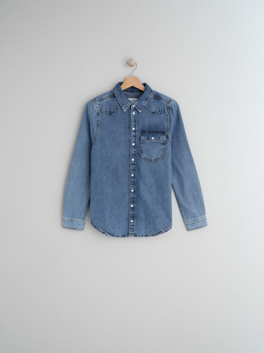 Retro denim shirt