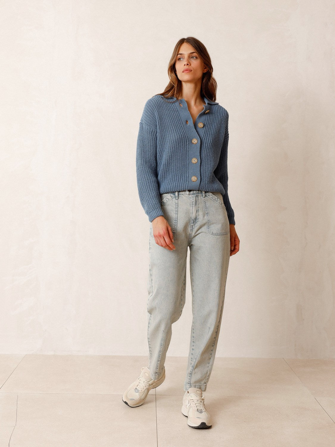 HALF CARDIGAN JACKET