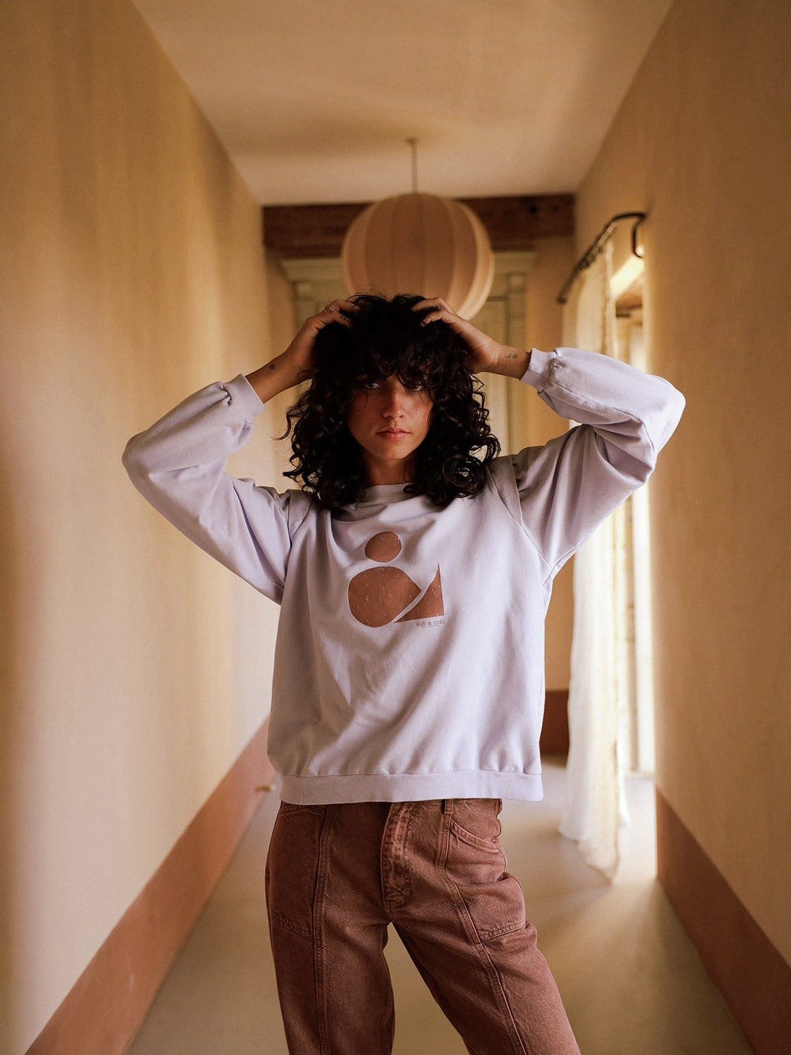 SUDADERA ALGODÓN ESTAMPADA