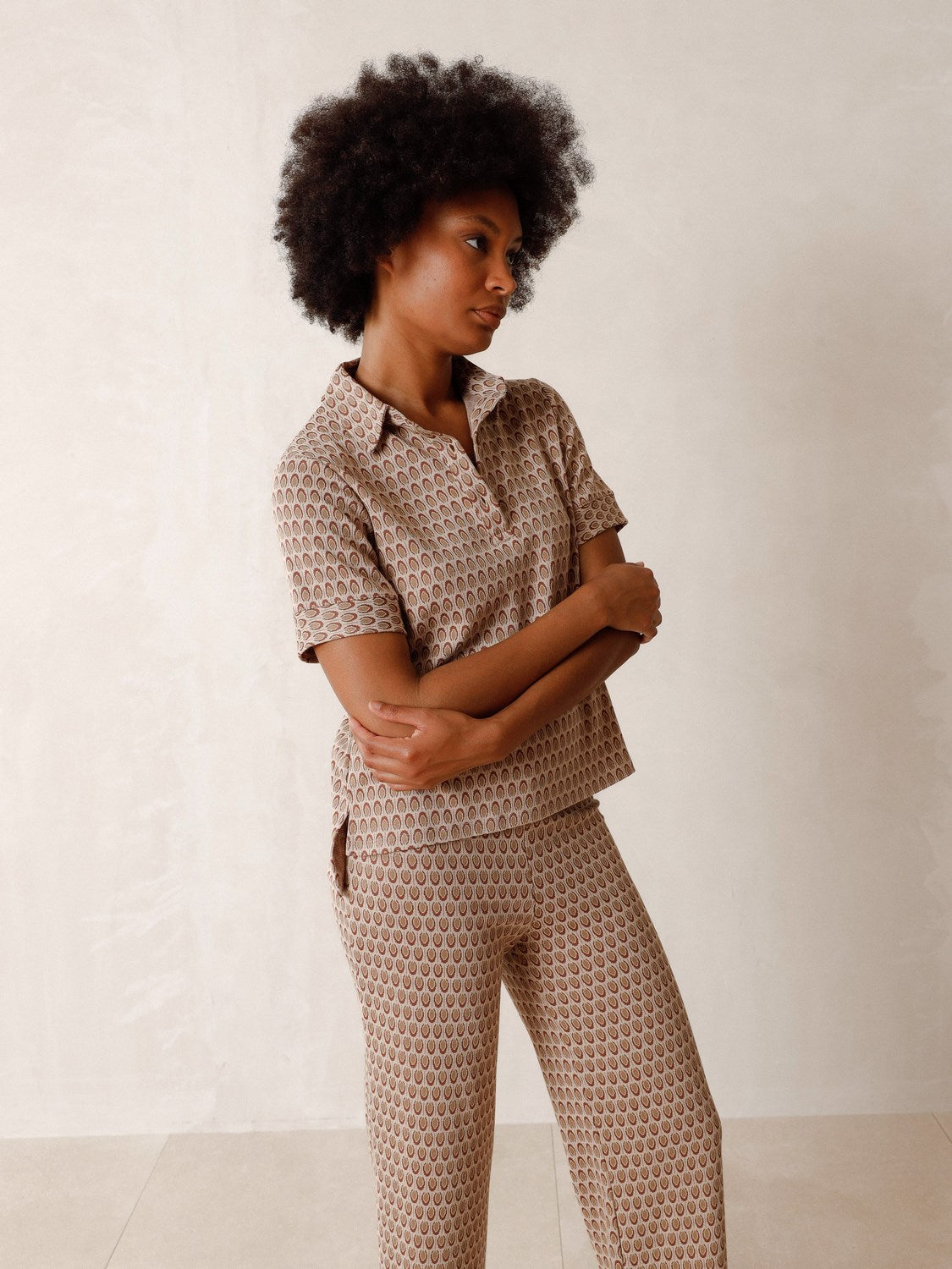 POLO JAQUARD RETRO