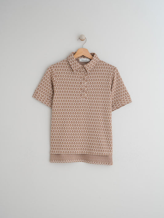 POLO JAQUARD RETRO