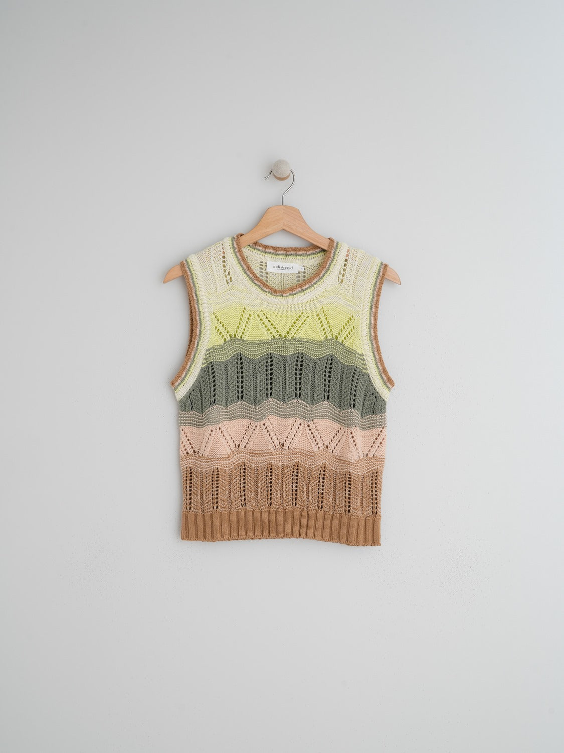 CHALECO CROCHETTE MULTICOLOR