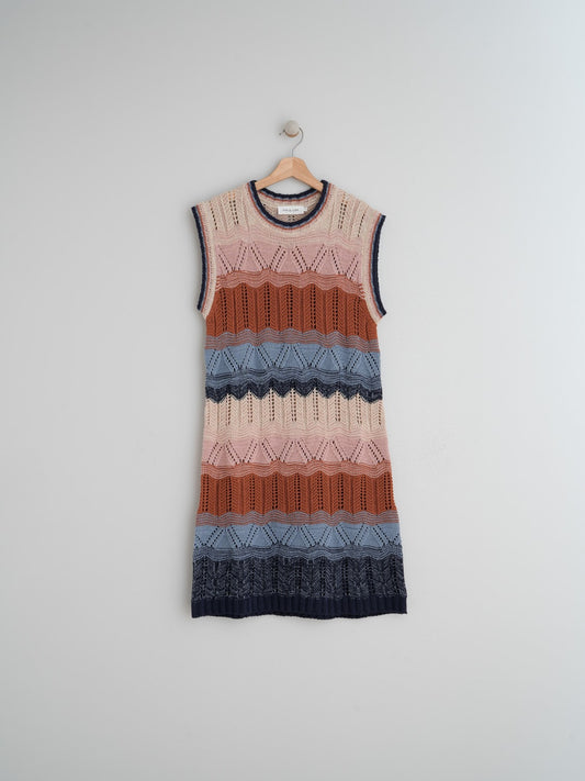 VESTIDO CROCHETTE MULTICOLOR