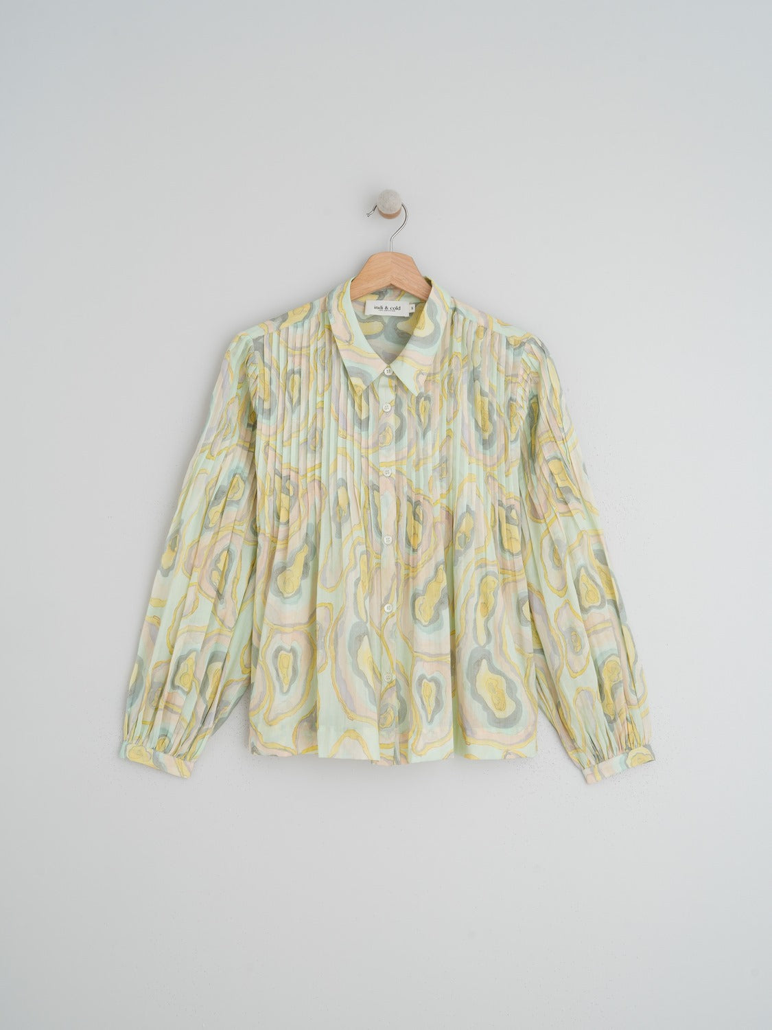 CHEMISE PLITS GEODES