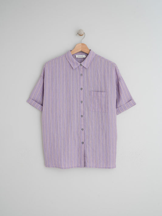 CHEMISE À RAYURES TRICOLOR