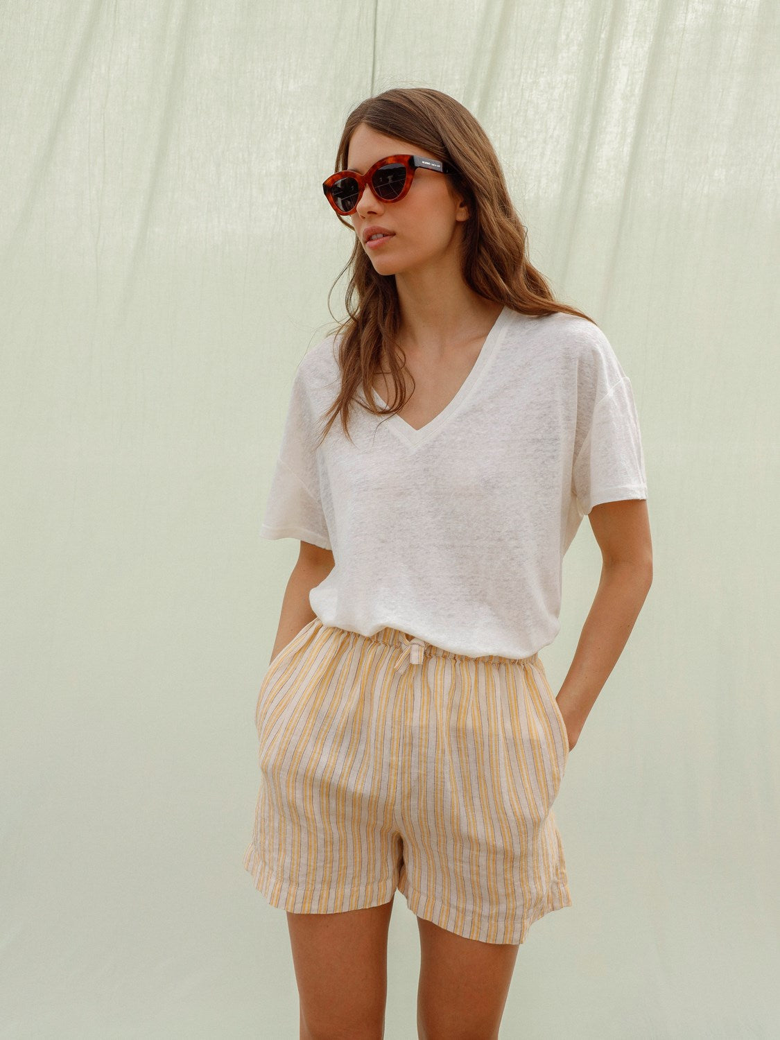 SHORTS RAYA TRICOLOR