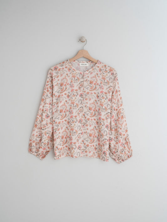 MULTICOLOR FLUID BLOUSE