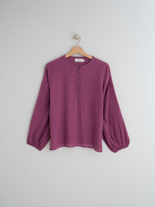 BLOUSE À MANCHES FLUIDES
