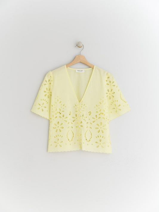 SHIRT WITH EMBROIDERED DETAILS