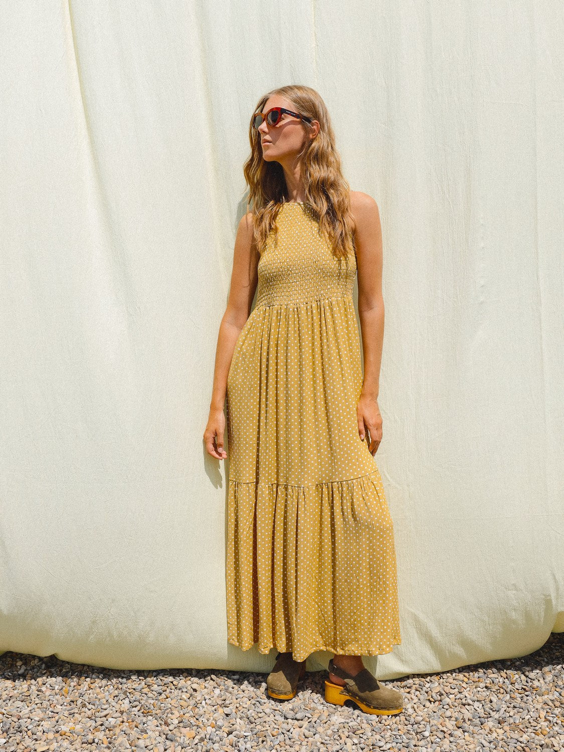 VESTIDO MIDI BICOLOR