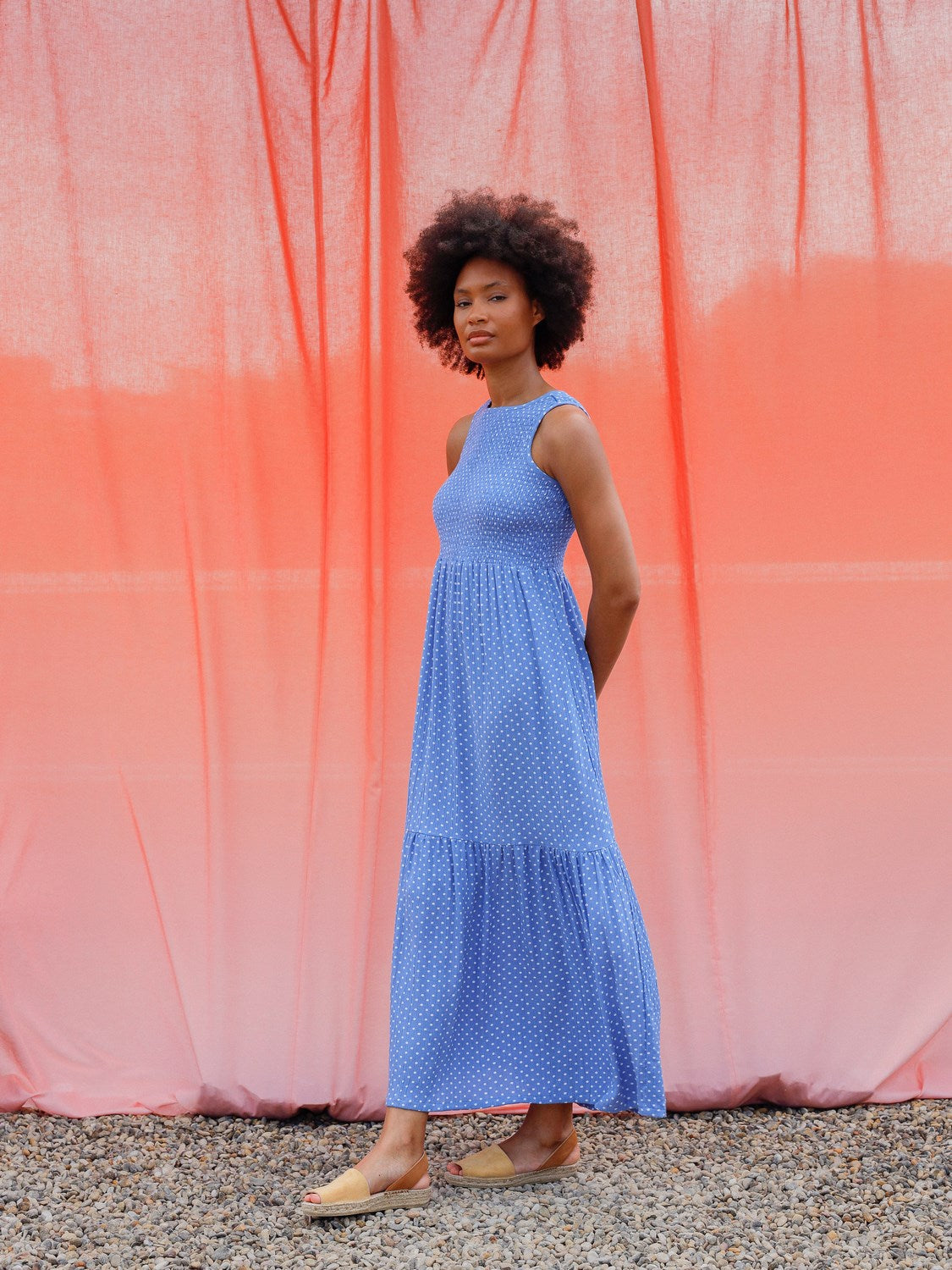 VESTIDO MIDI BICOLOR