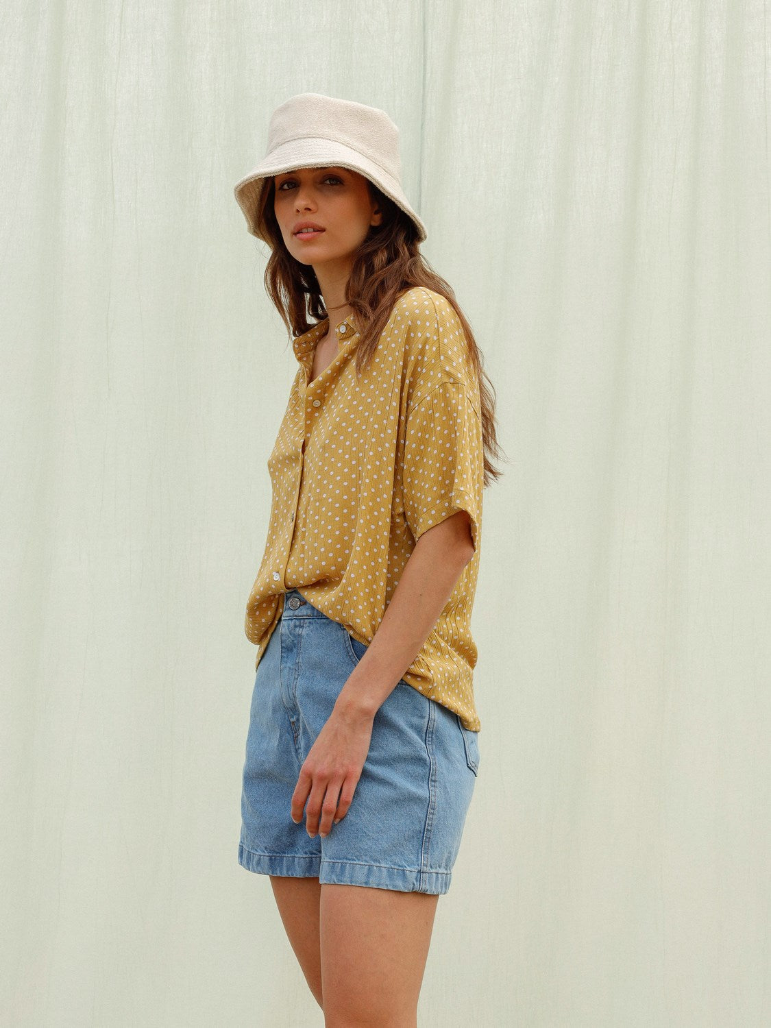 MIA TWO-TONE SHIRT