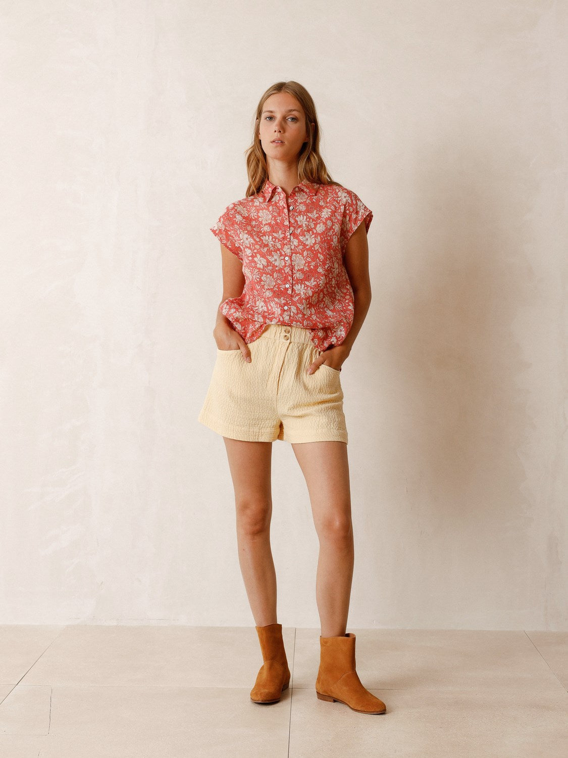 CHEMISE À MANCHES LARGES