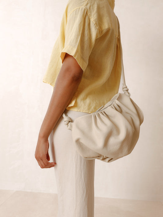 SAC EN CUIR VERT