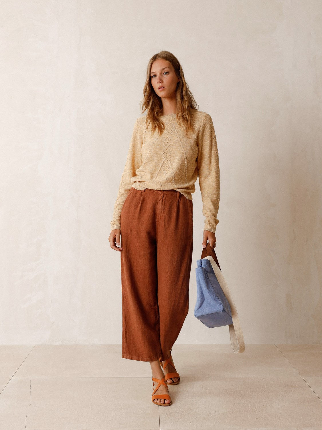 PULL EN MAILLE MÉLANGE