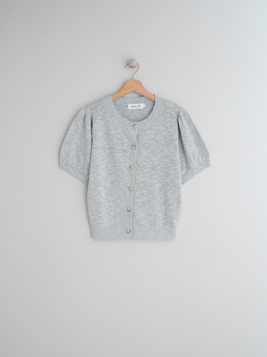 CHAQUETA CORTA MELANGE