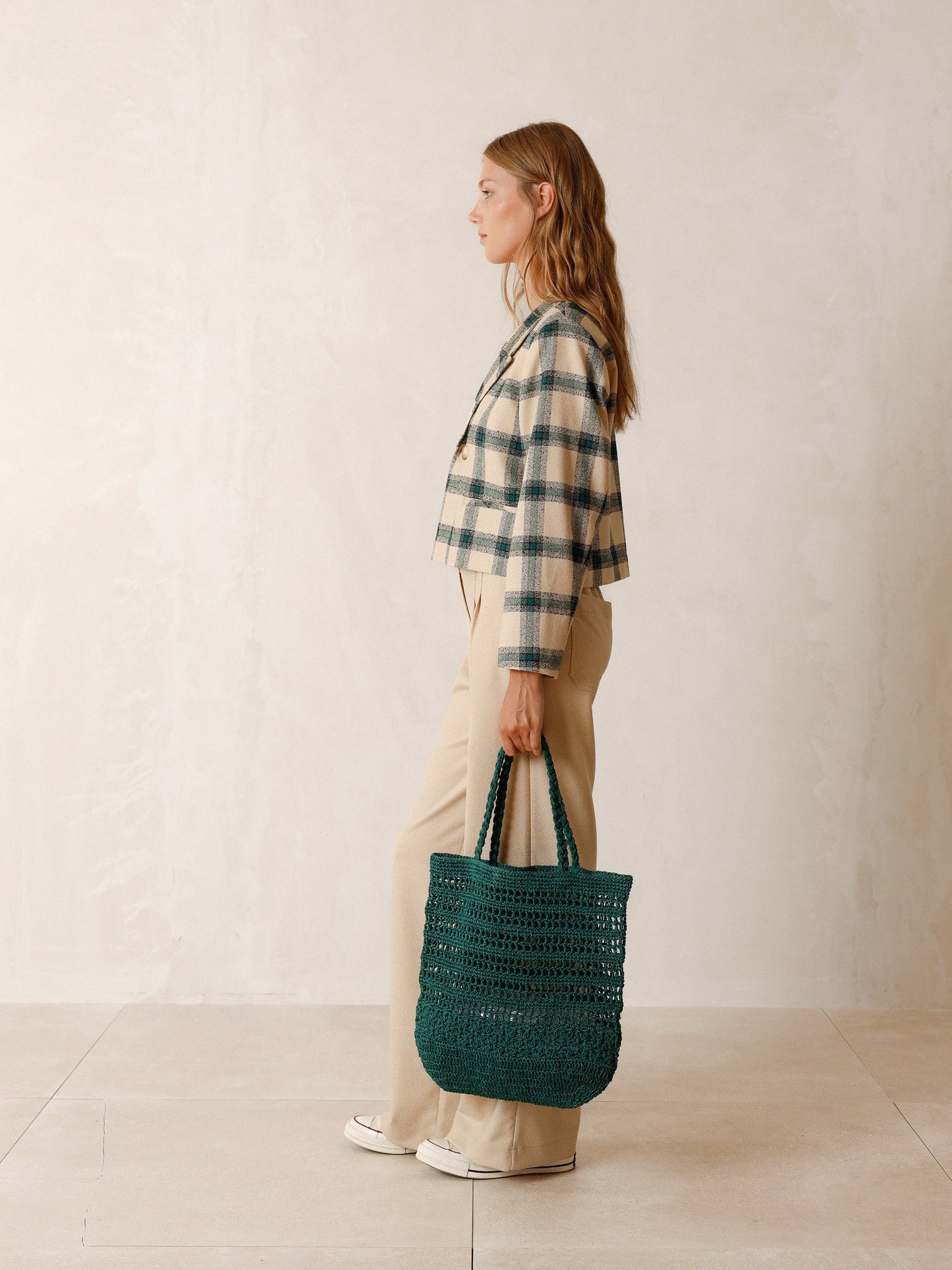 BOLSO RAFIA FLÚOR