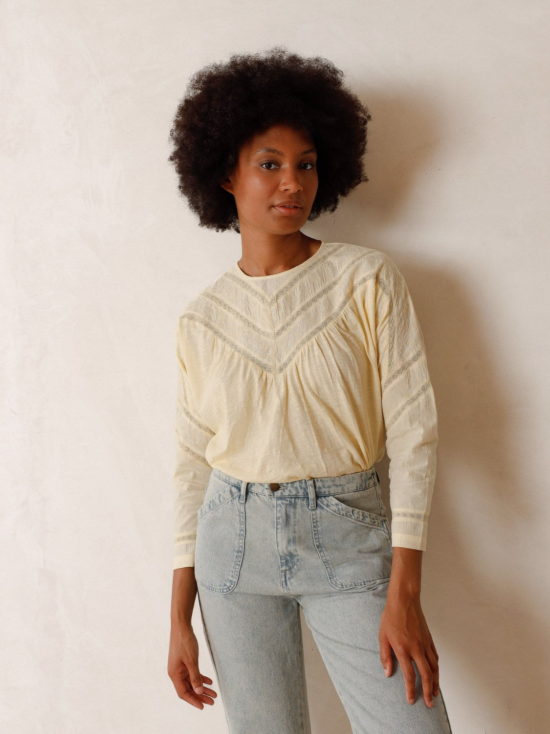 CAMISETA COMBINADA MANGAS