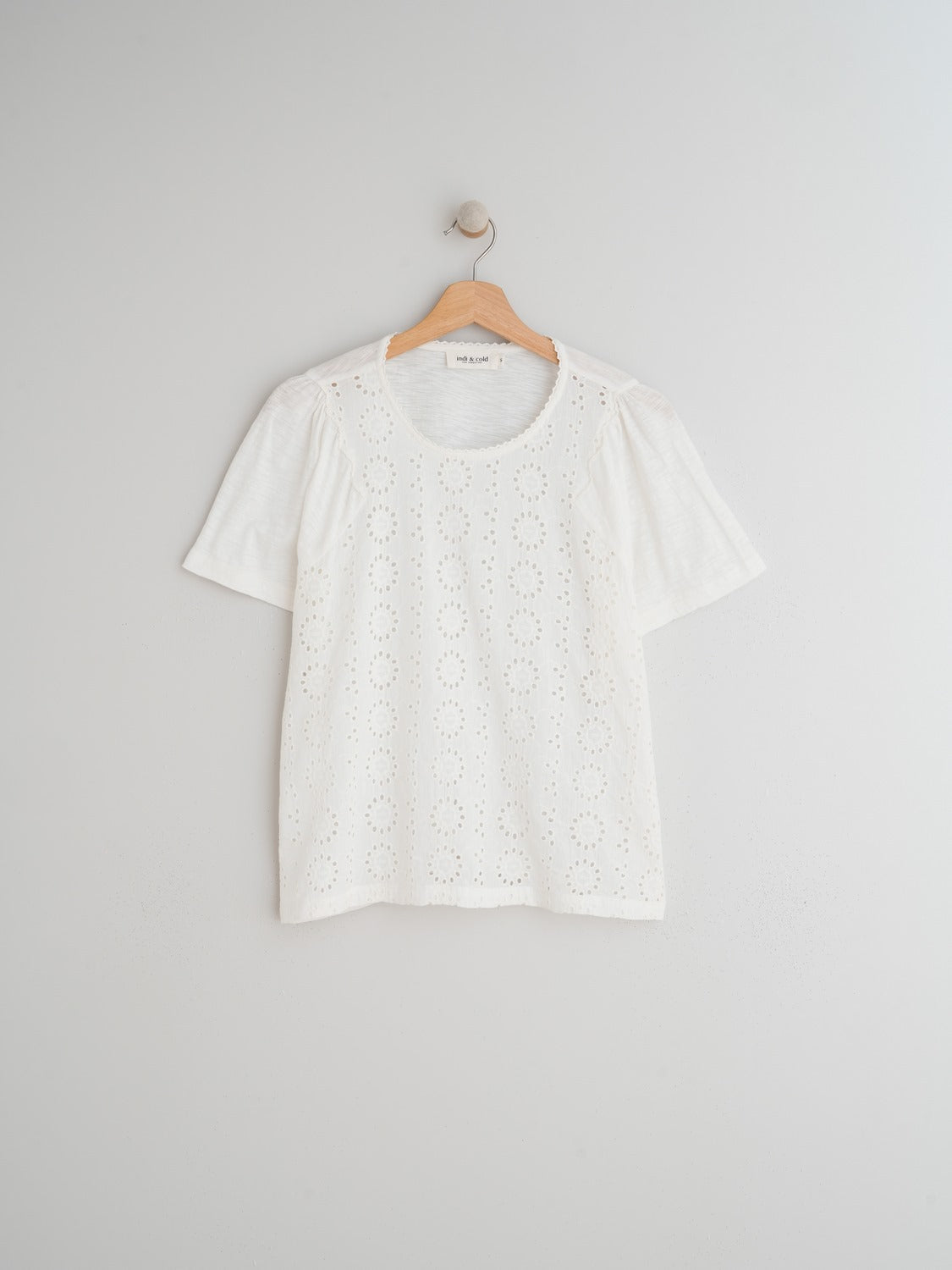 CAMISETA CORTA COMBINADA