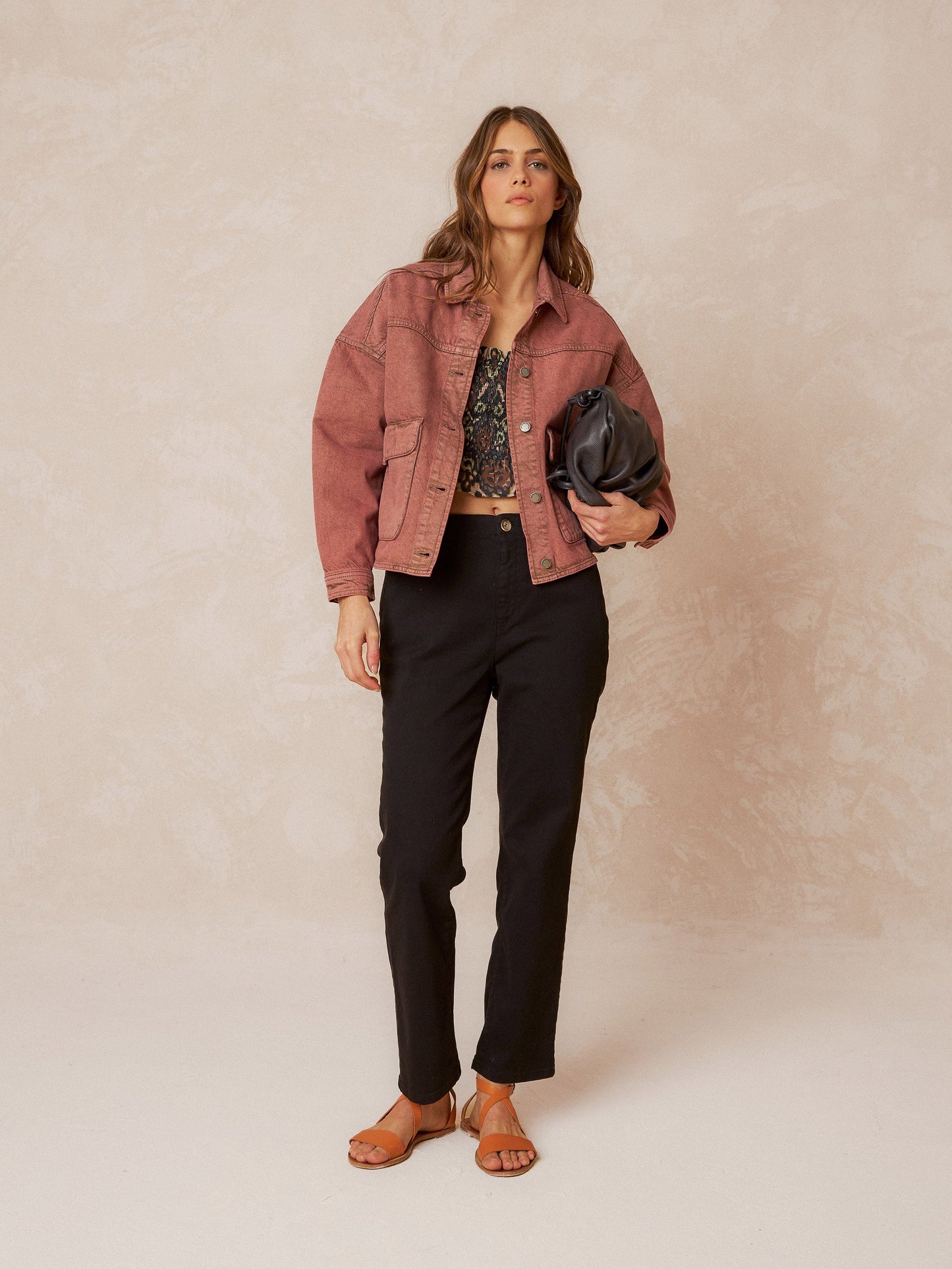 PANTALON ALEX EN SIMILI CUIR