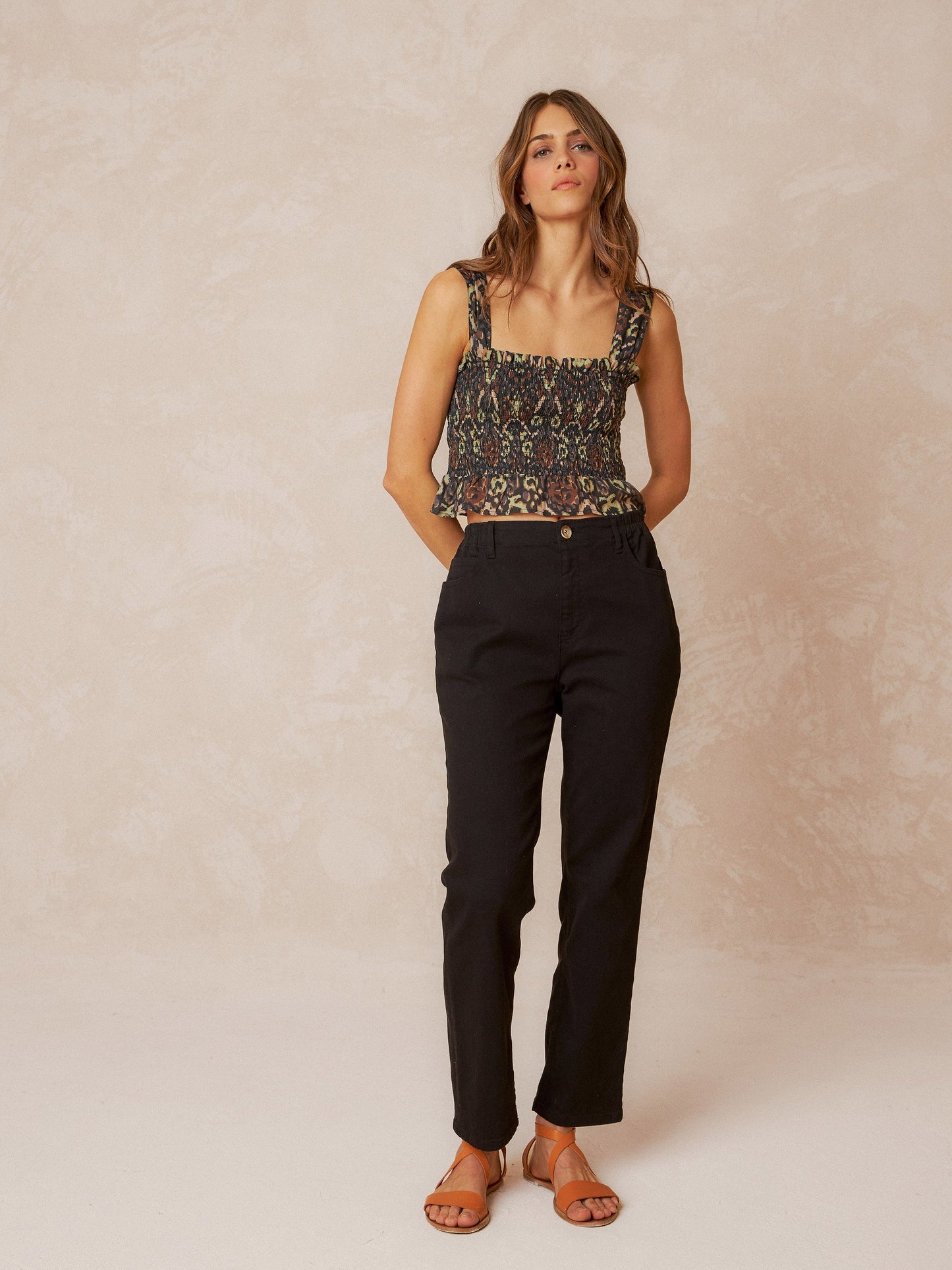 PANTALON ALEX EN SIMILI CUIR