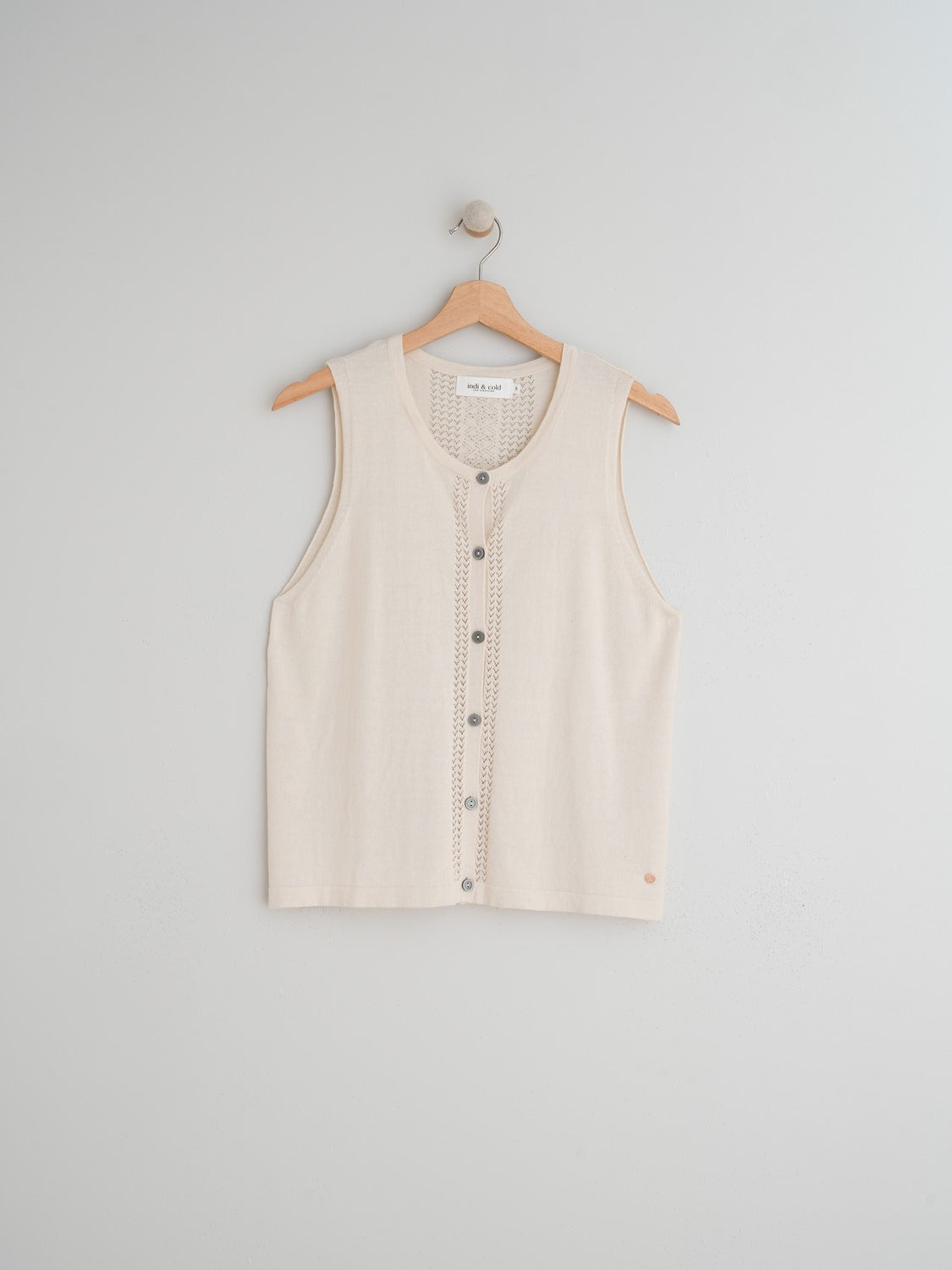 BASIC KNITTED VEST