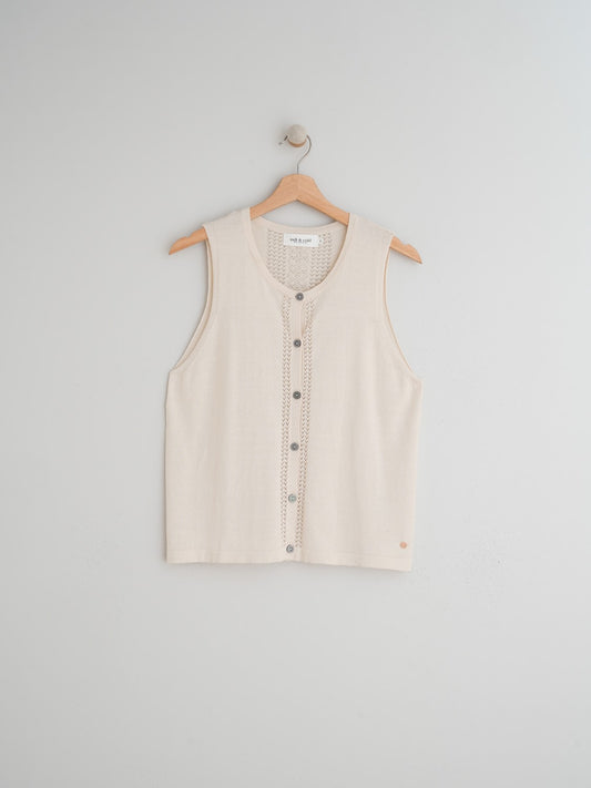 BASIC KNITTED VEST