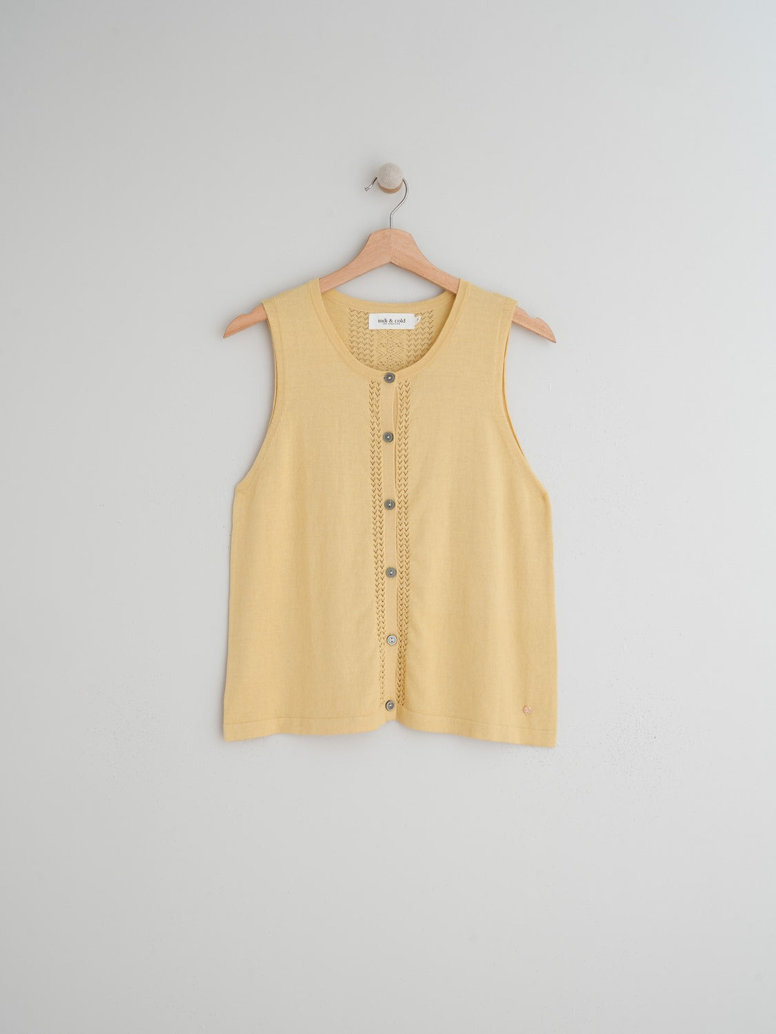 BASIC KNITTED VEST
