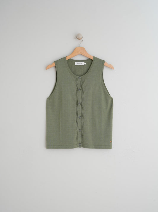 BASIC KNITTED VEST