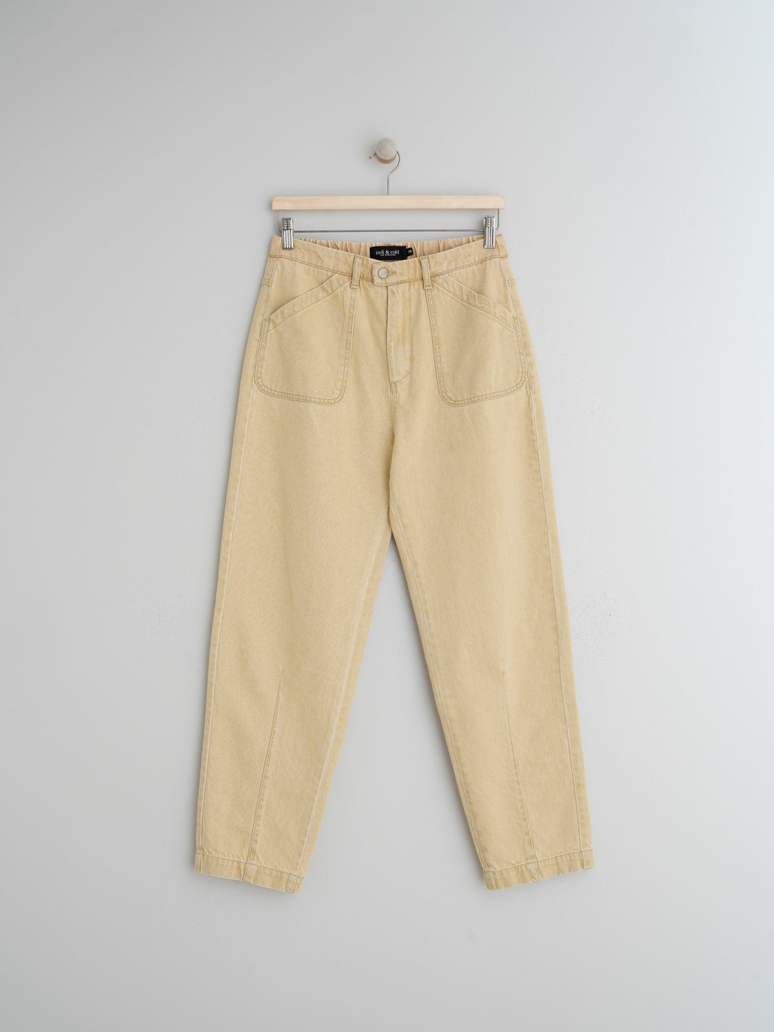 Retro denim pants