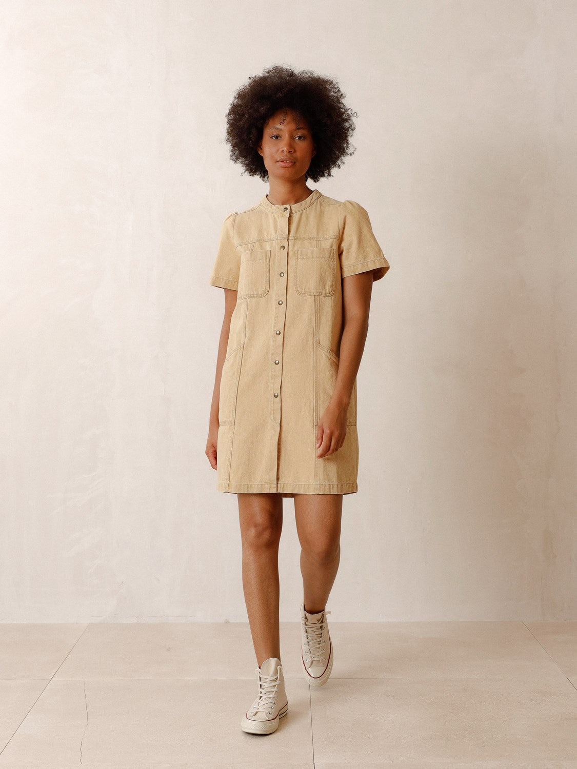 VESTIDO DENIM RETRO