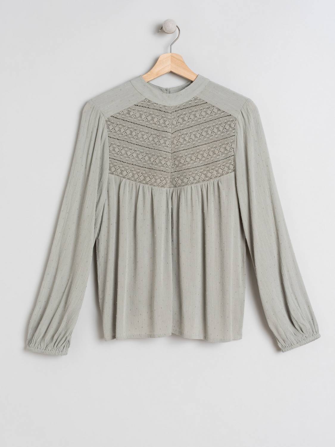 PLUMETI LACE BLOUSE