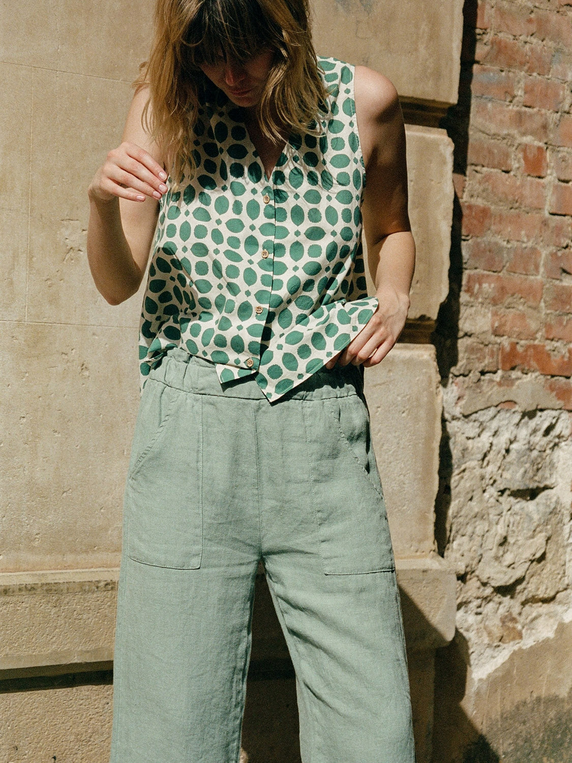 PANTALÓN FLUÍDO LINO
