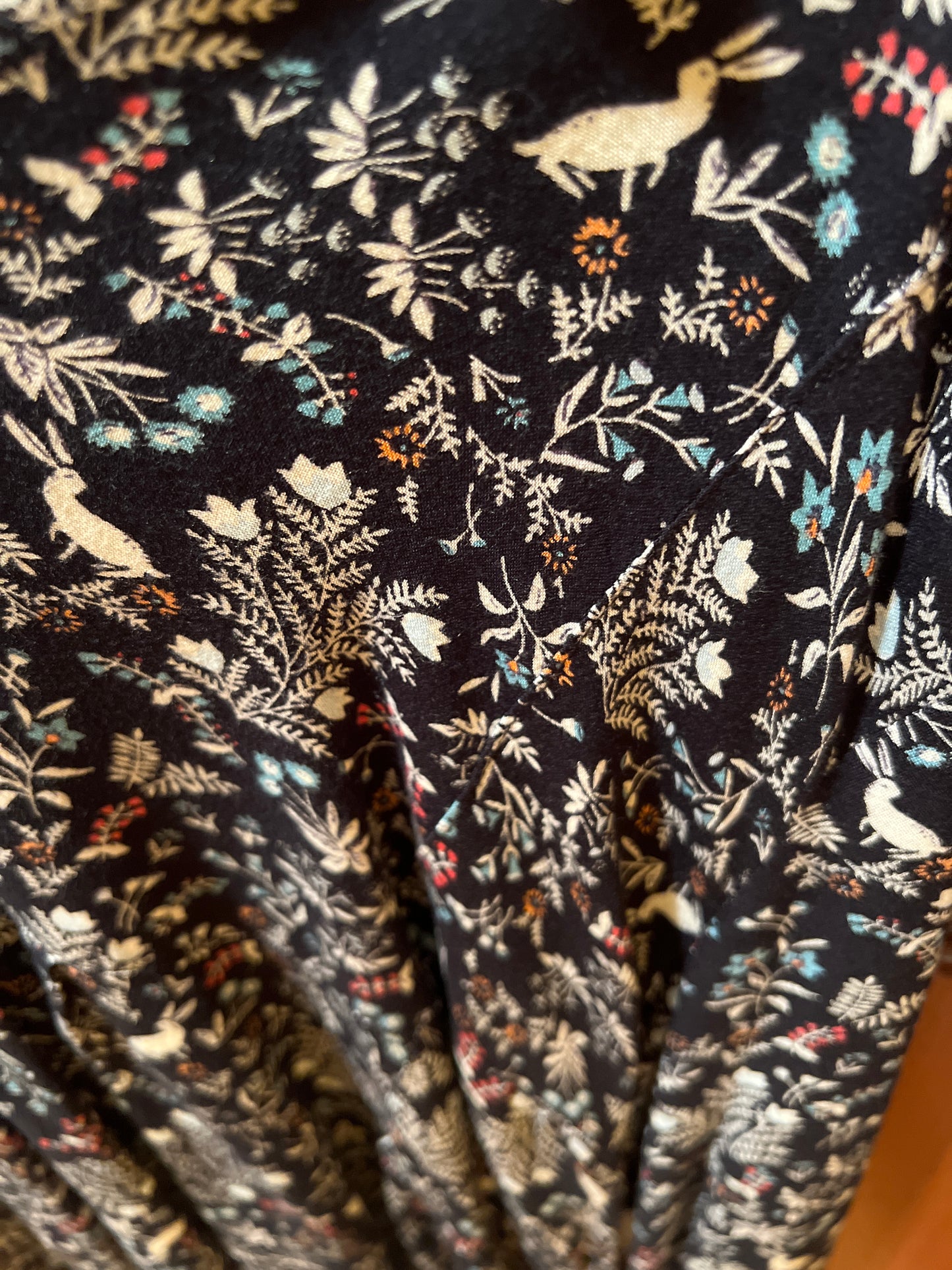 Black T-shirt with designs