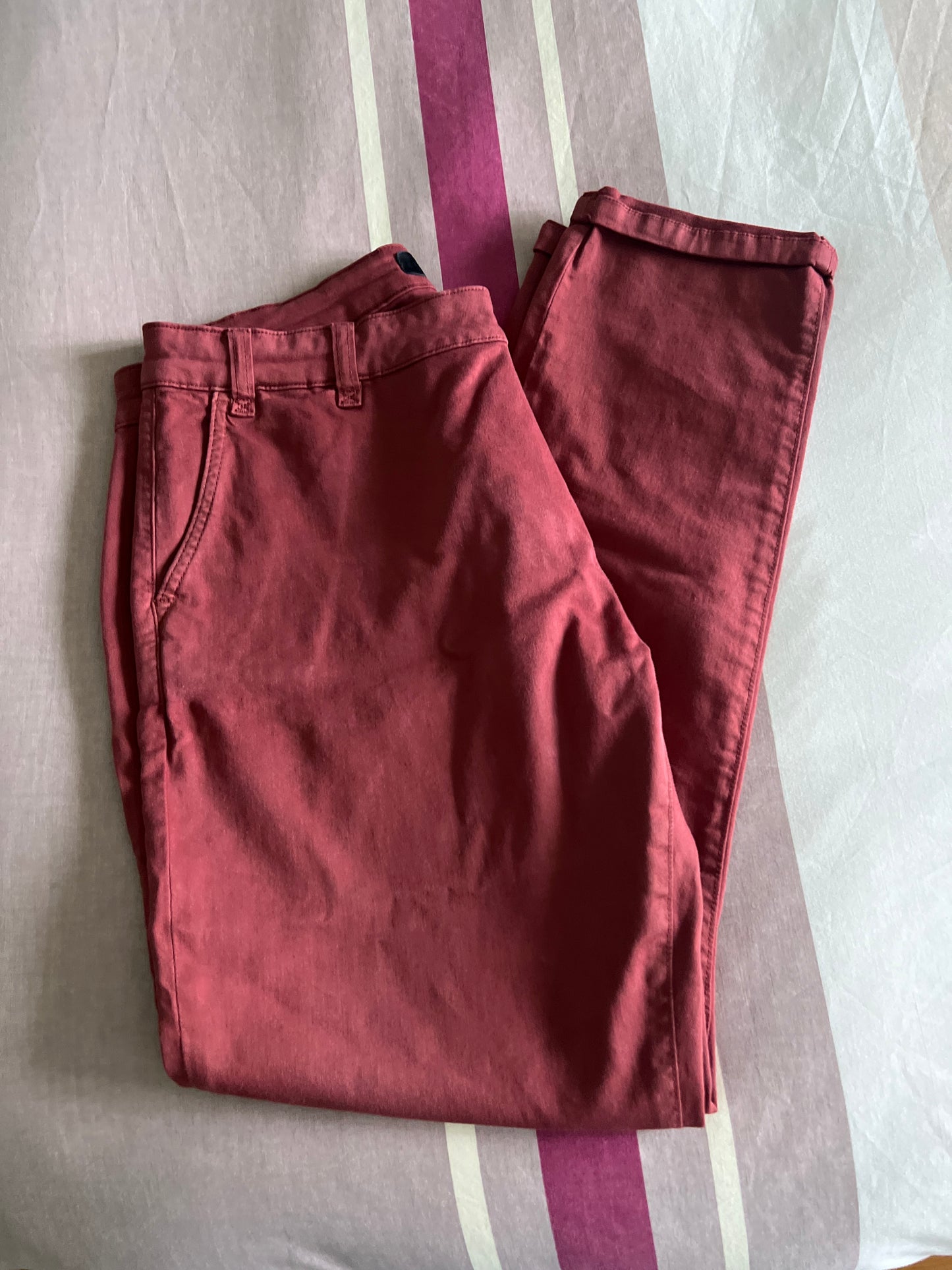 Maroon trousers