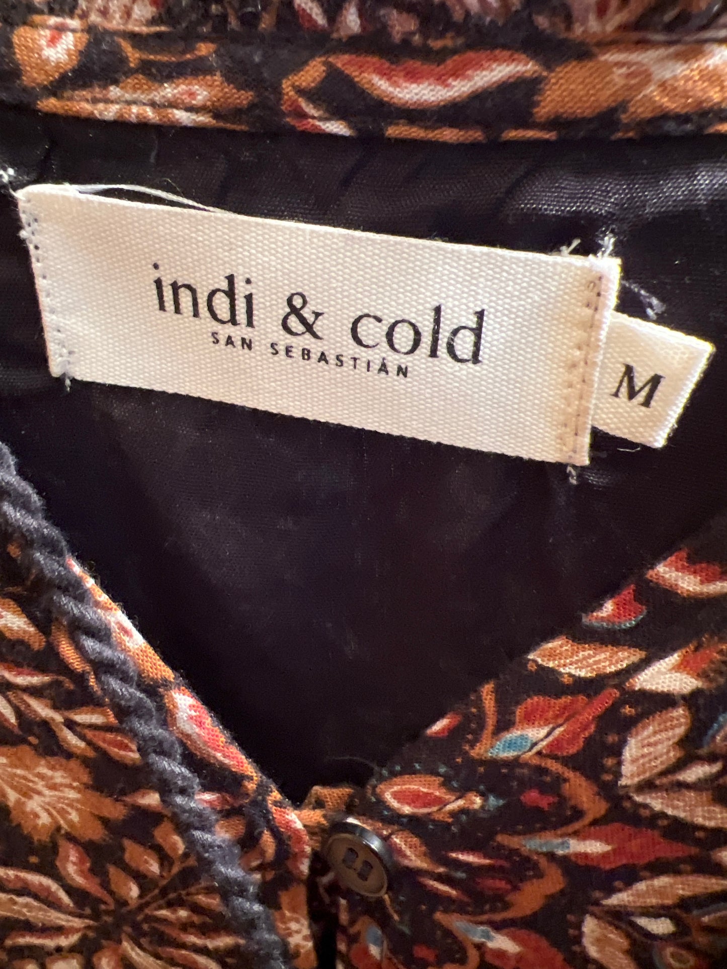 Brown long-sleeve dress