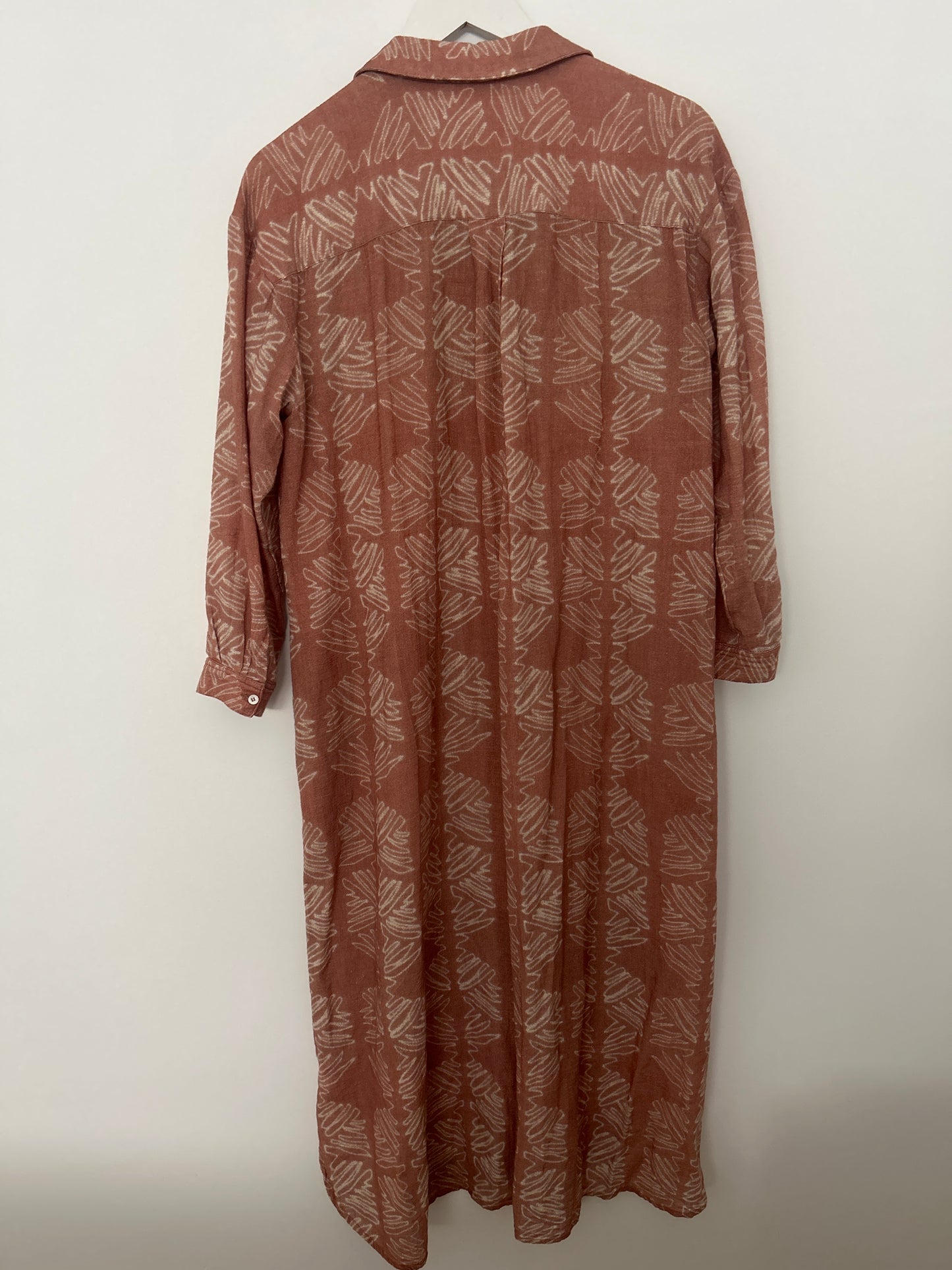 VESTIDO CAMISERO TEXTURA