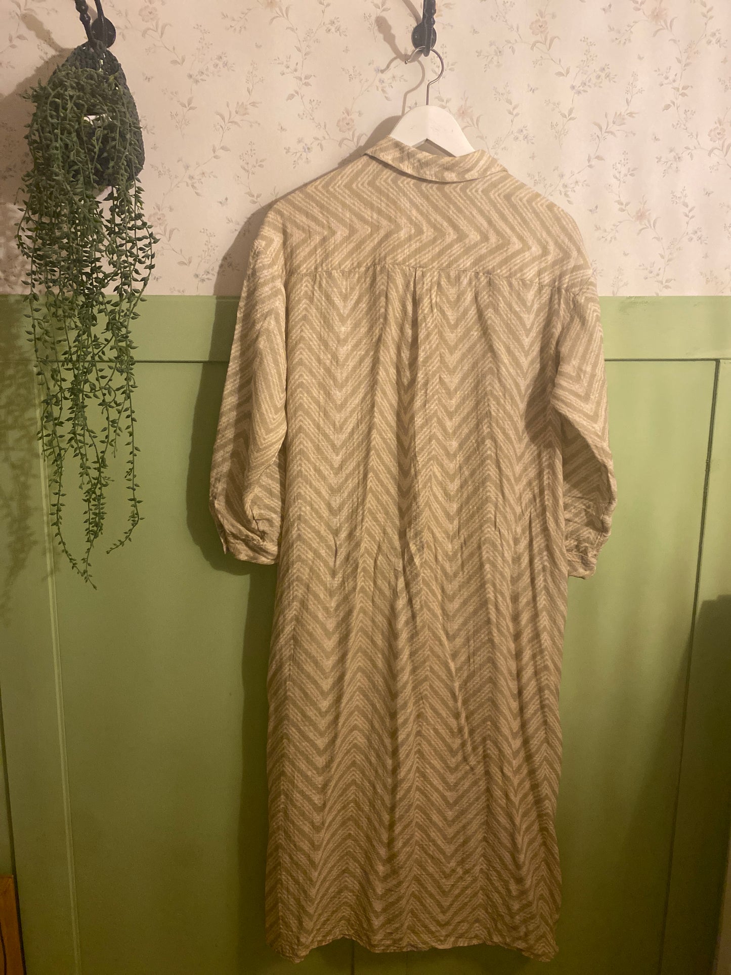 Robe longue imprimée