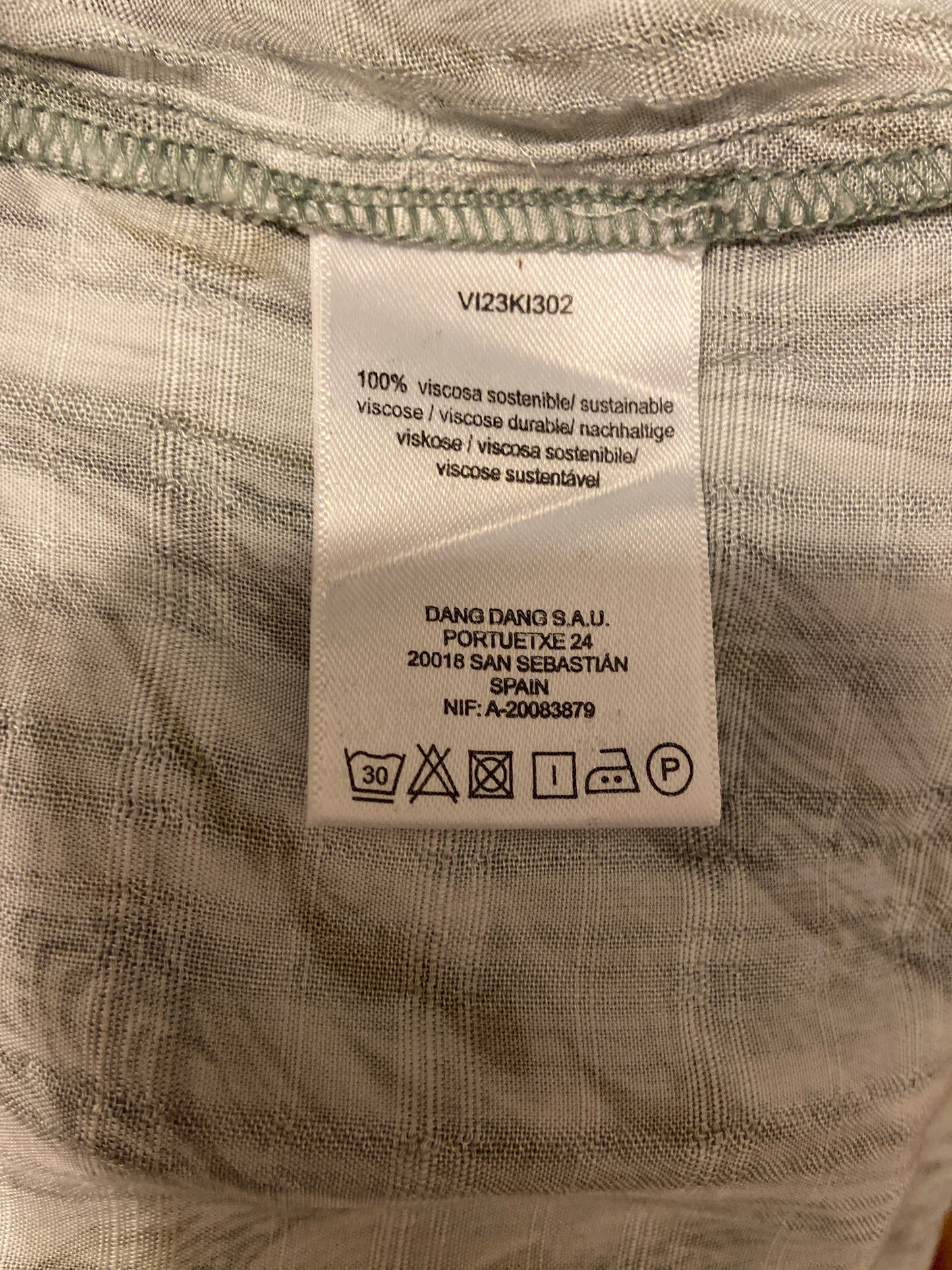 CHEMISIER IMPRIMÉ MARBRE