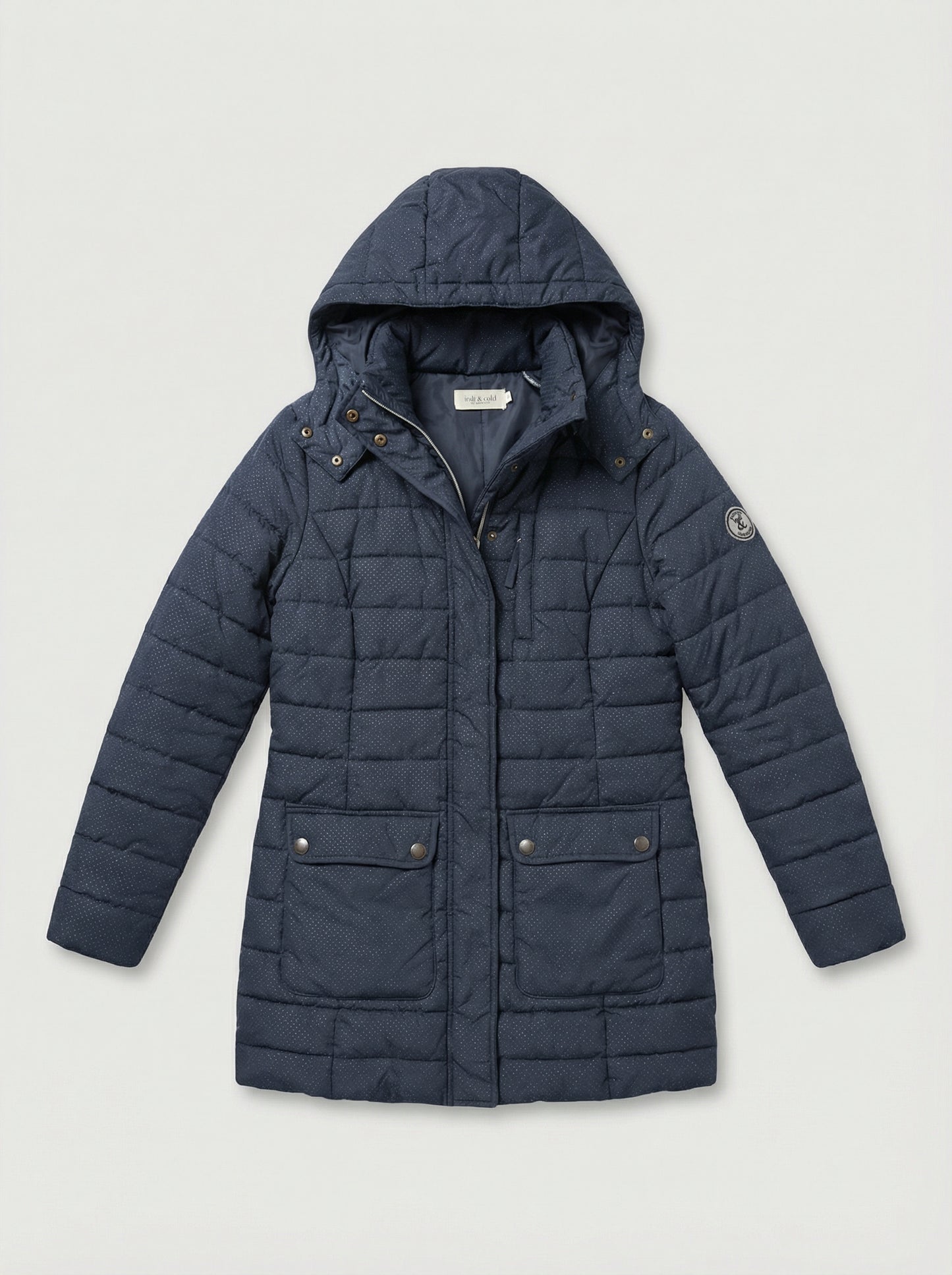 Cazadora azul marino