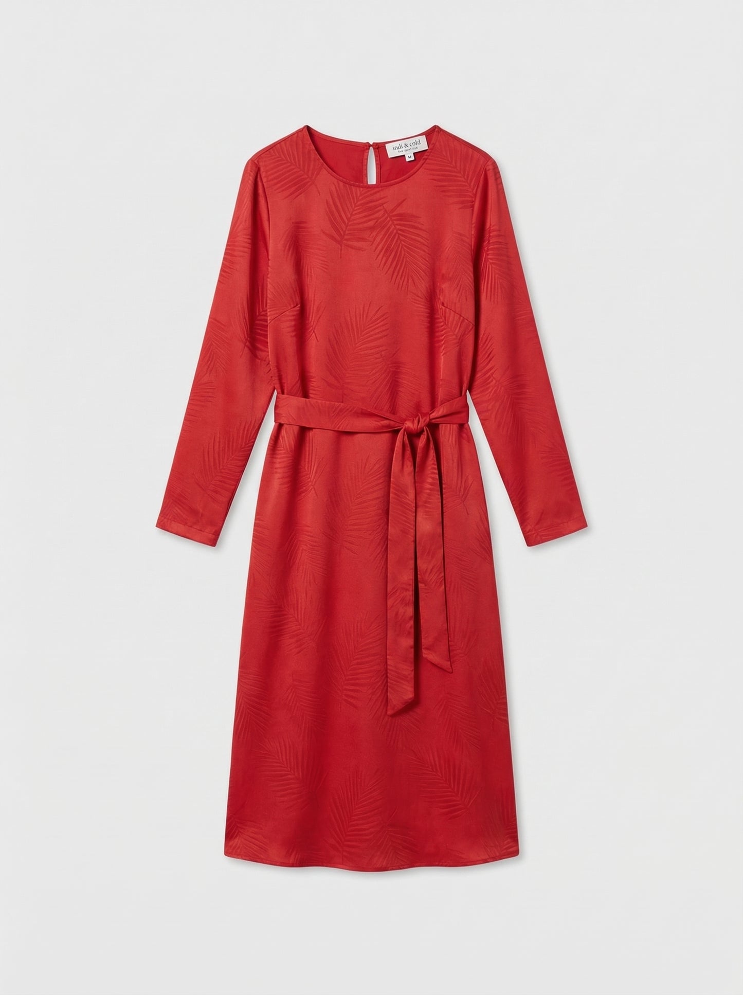 Vestido rojo impecable