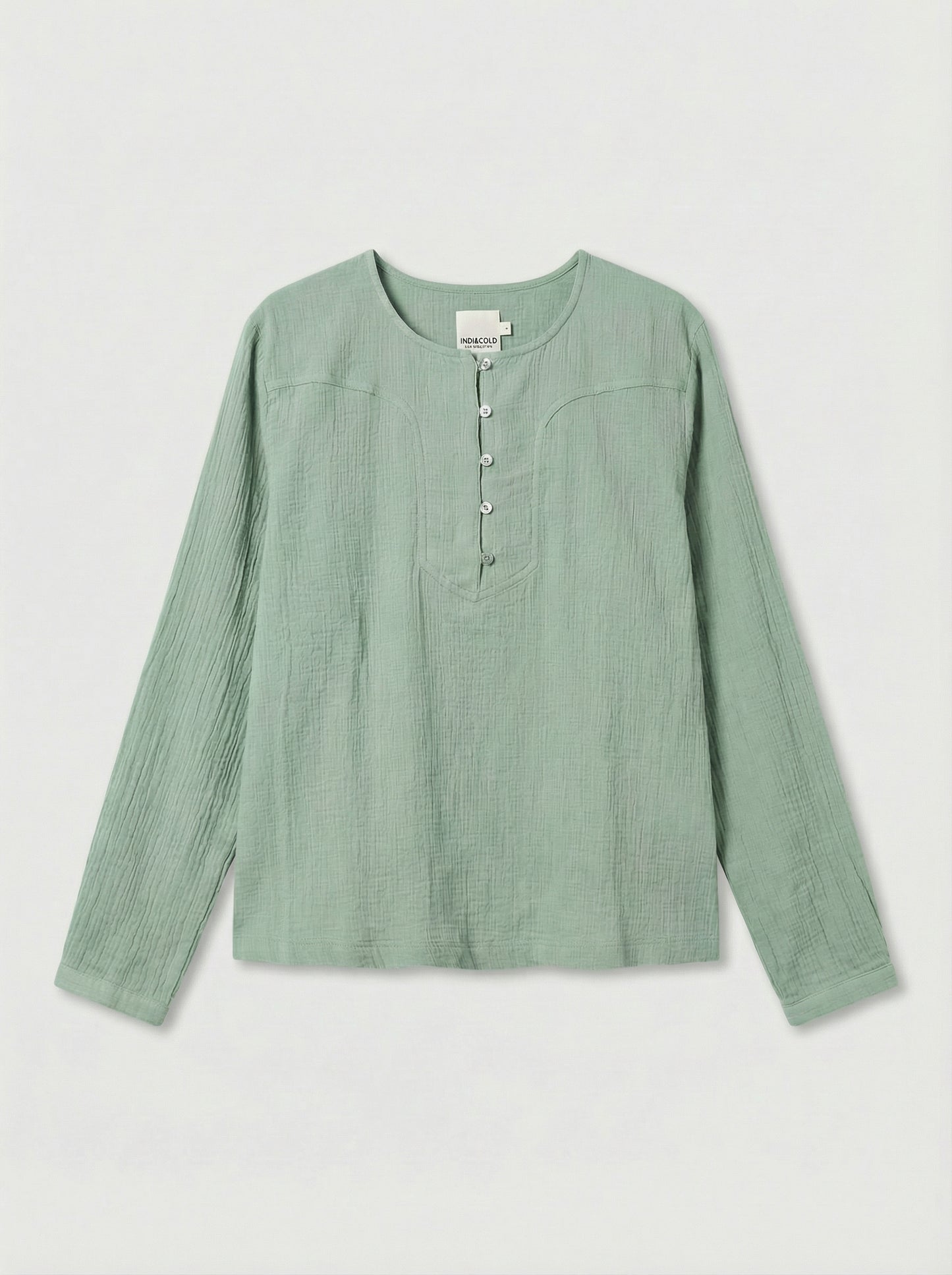 Chemisier turquoise